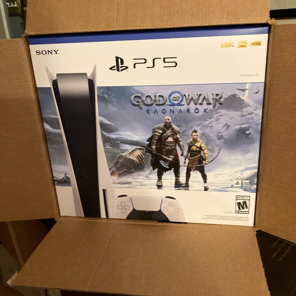 PLAYSTATION 5 blue Ray edition bundle IN HAND READY TO SHIP